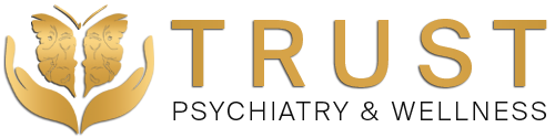 Logo Trust Psychiatry & Wellness Center.